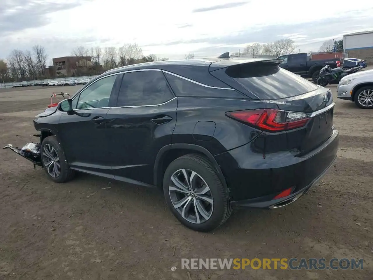 2 fotografías del automóvil dañado 2T2HZMDA5MC259352 LEXUS RX350 2021