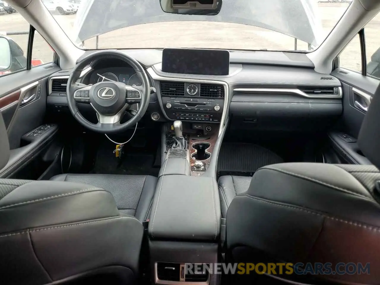 8 fotografías del automóvil dañado 2T2HZMDA5MC259352 LEXUS RX350 2021