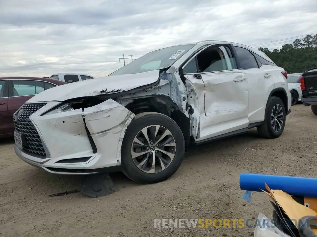 1 fotografías del automóvil dañado 2T2HZMDA5MC262994 LEXUS RX350 2021