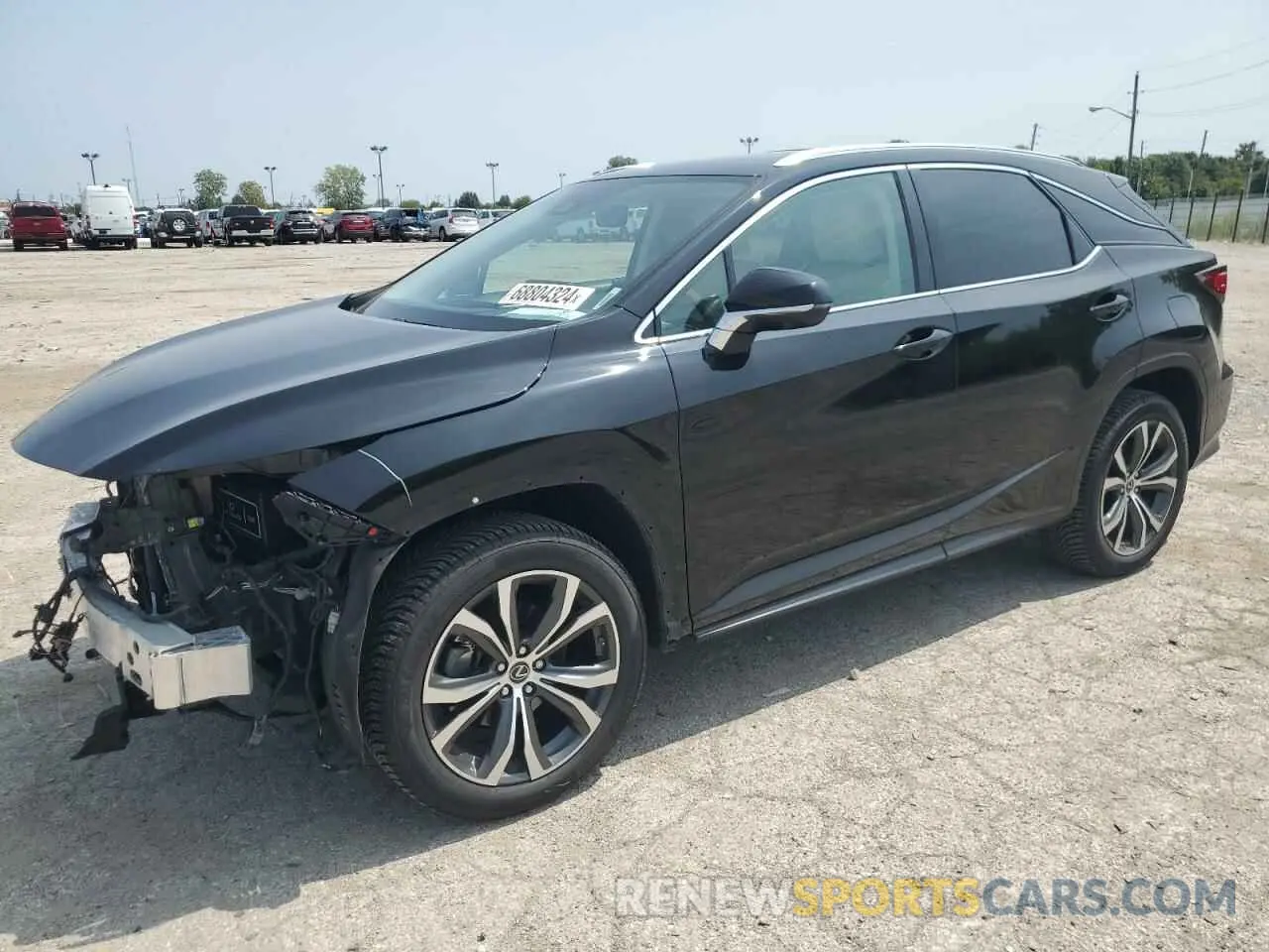 1 fotografías del automóvil dañado 2T2HZMDA5MC264891 LEXUS RX350 2021