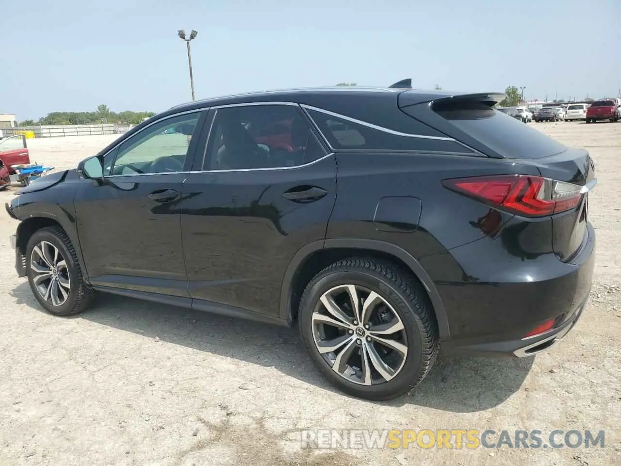 2 fotografías del automóvil dañado 2T2HZMDA5MC264891 LEXUS RX350 2021