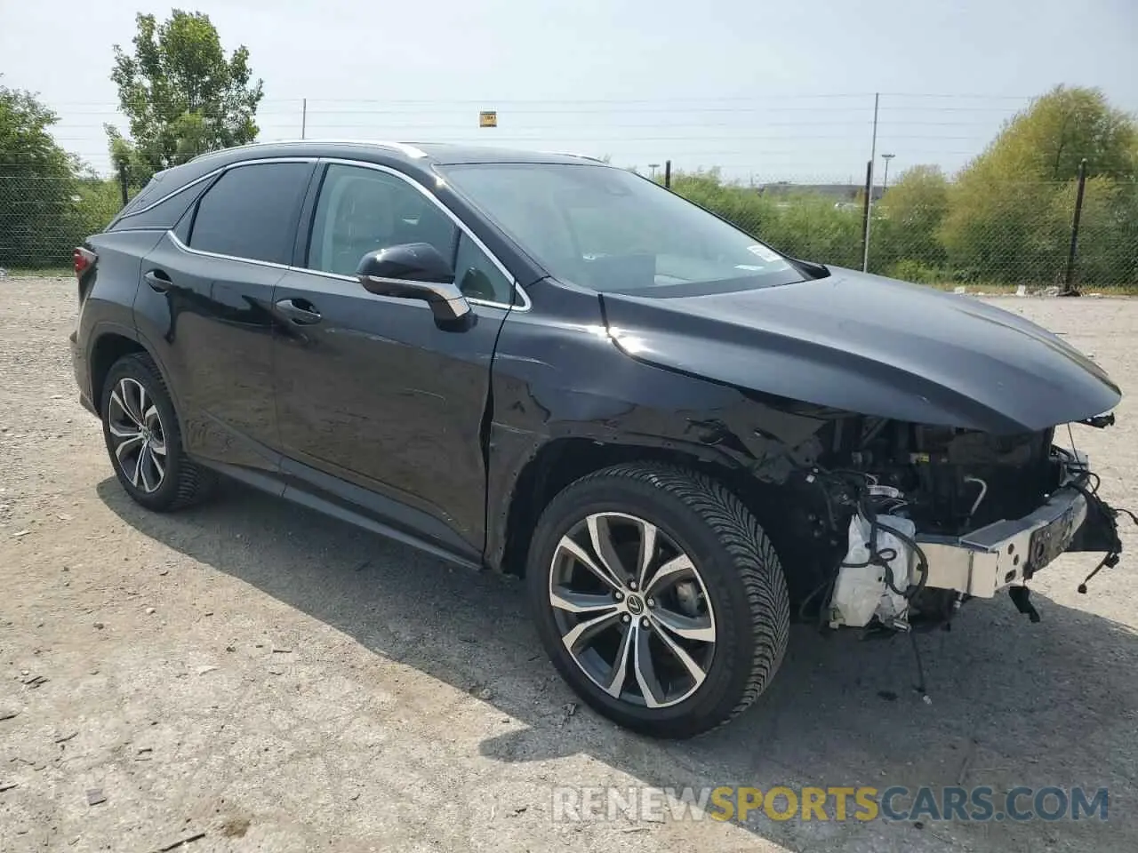 4 fotografías del automóvil dañado 2T2HZMDA5MC264891 LEXUS RX350 2021