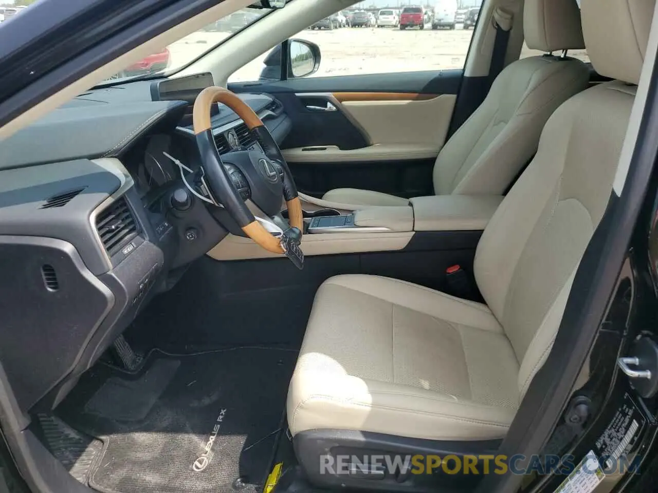 7 fotografías del automóvil dañado 2T2HZMDA5MC264891 LEXUS RX350 2021