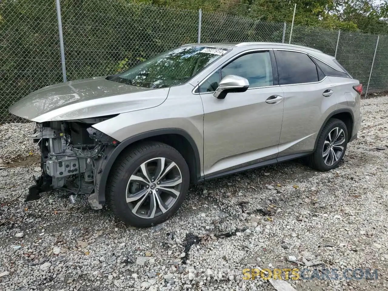 1 fotografías del automóvil dañado 2T2HZMDA5MC291282 LEXUS RX350 2021