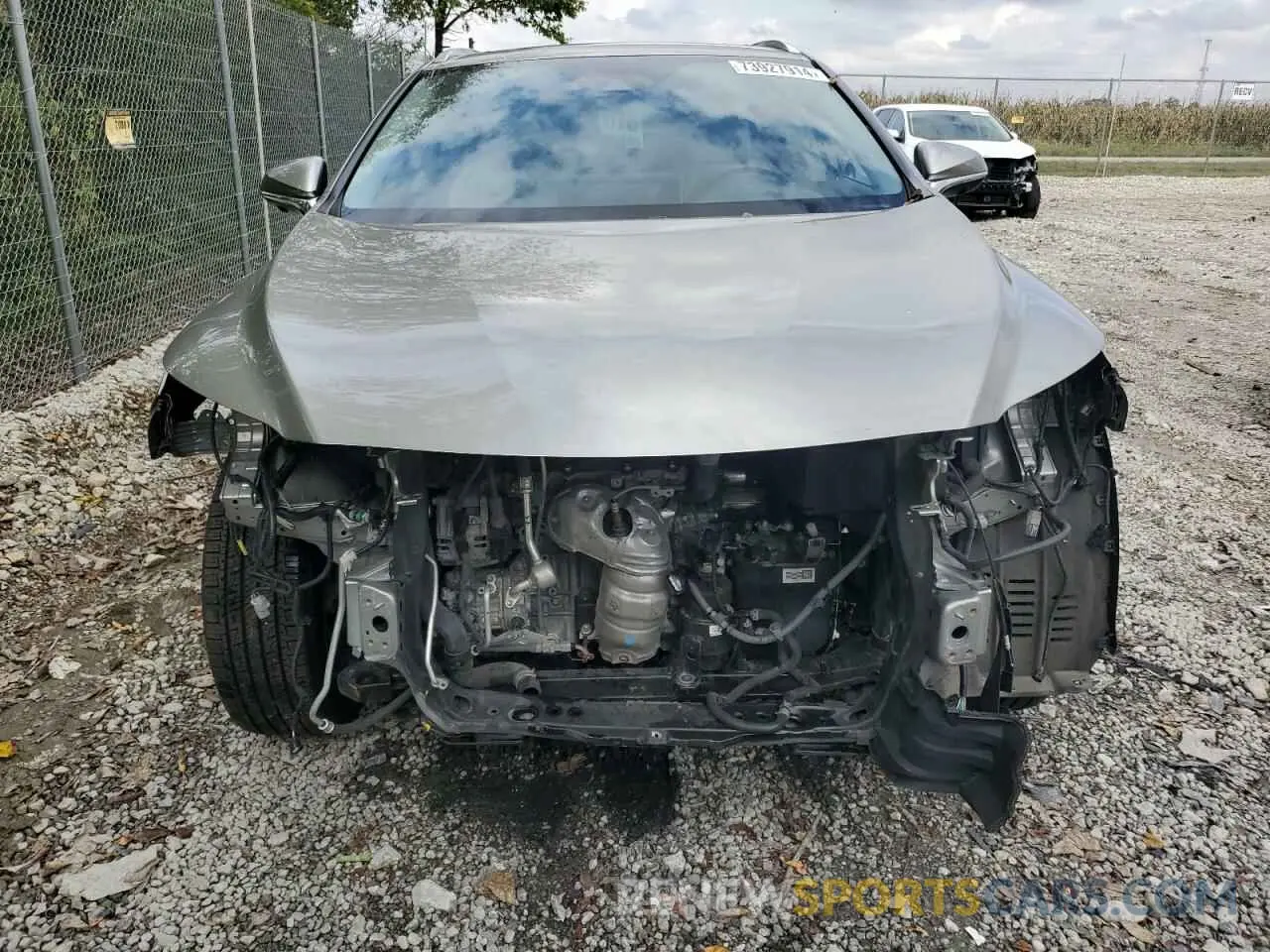 5 fotografías del automóvil dañado 2T2HZMDA5MC291282 LEXUS RX350 2021