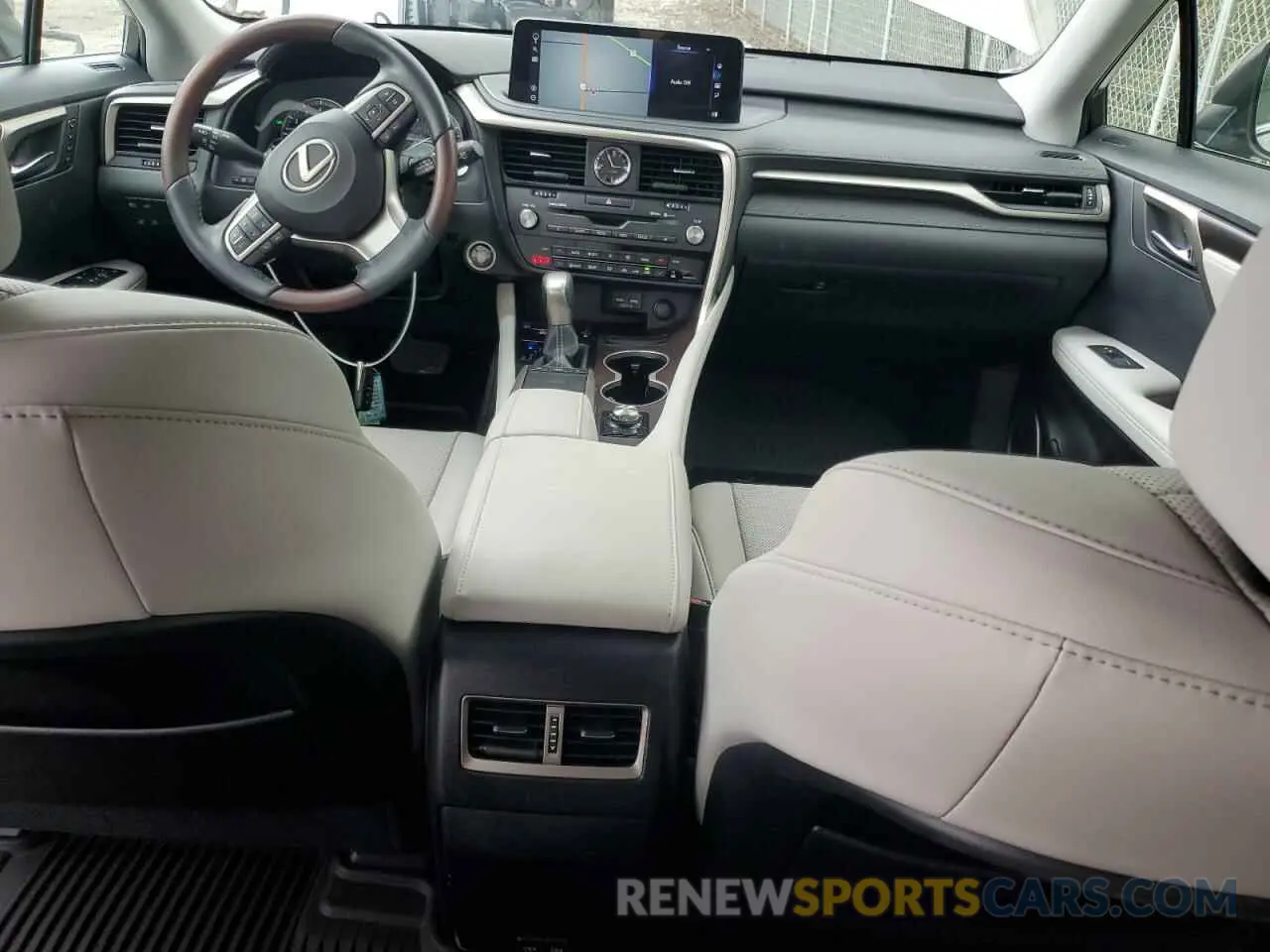 8 fotografías del automóvil dañado 2T2HZMDA5MC291282 LEXUS RX350 2021