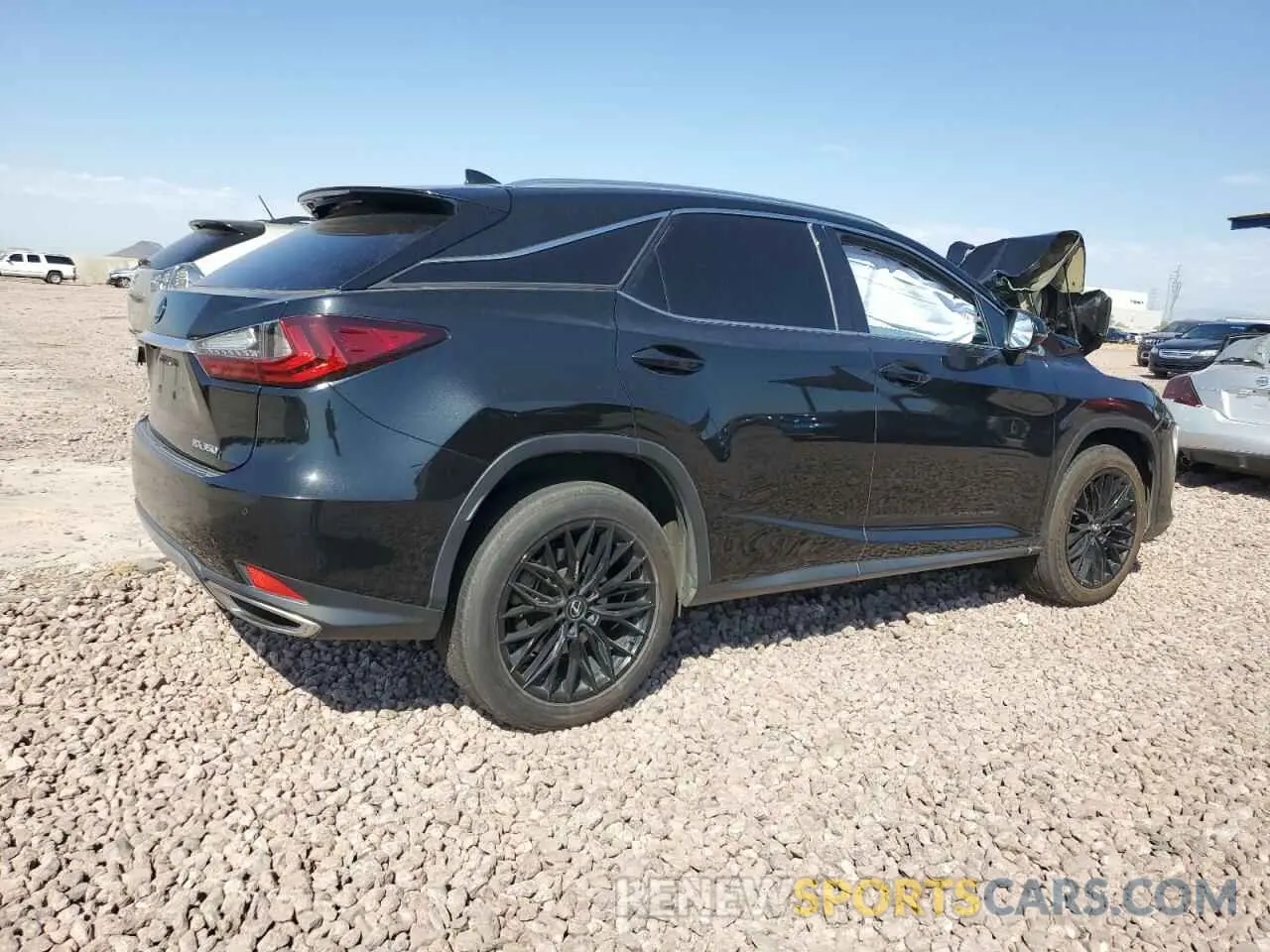 3 fotografías del automóvil dañado 2T2HZMDA6MC297236 LEXUS RX350 2021