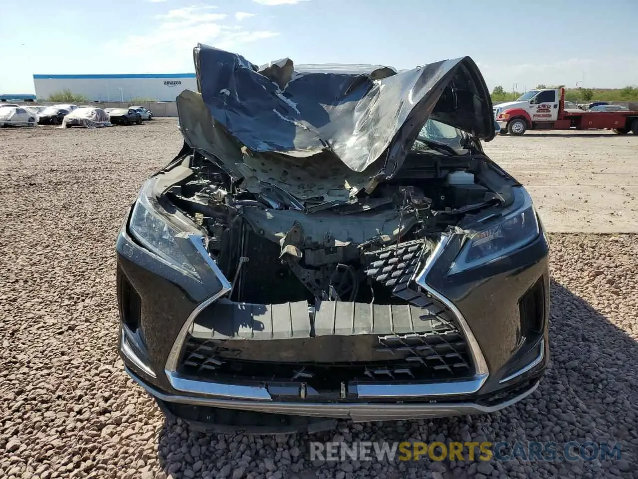 5 fotografías del automóvil dañado 2T2HZMDA6MC297236 LEXUS RX350 2021