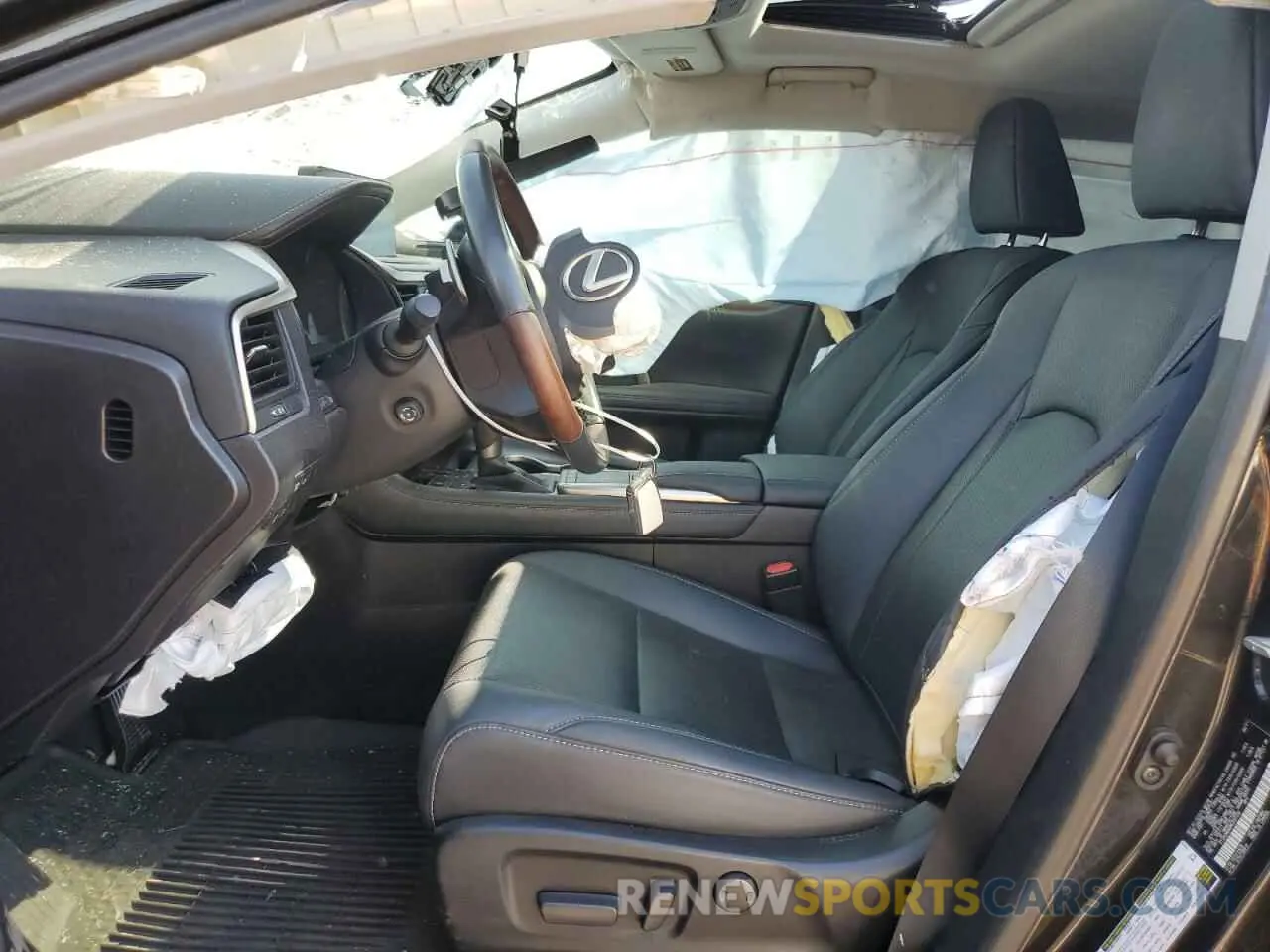 7 fotografías del automóvil dañado 2T2HZMDA6MC297236 LEXUS RX350 2021