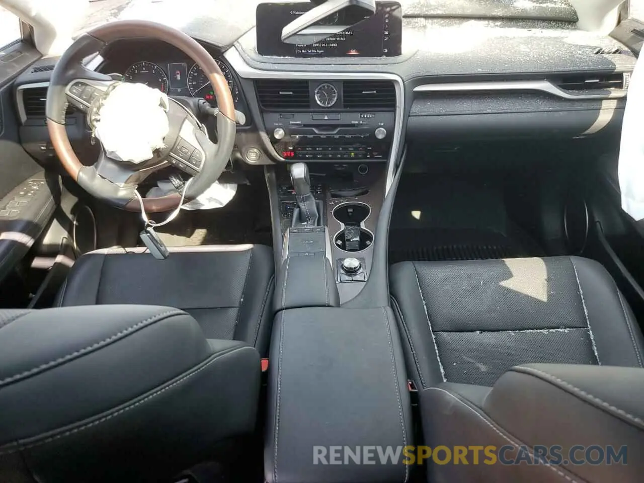 8 fotografías del automóvil dañado 2T2HZMDA6MC297236 LEXUS RX350 2021
