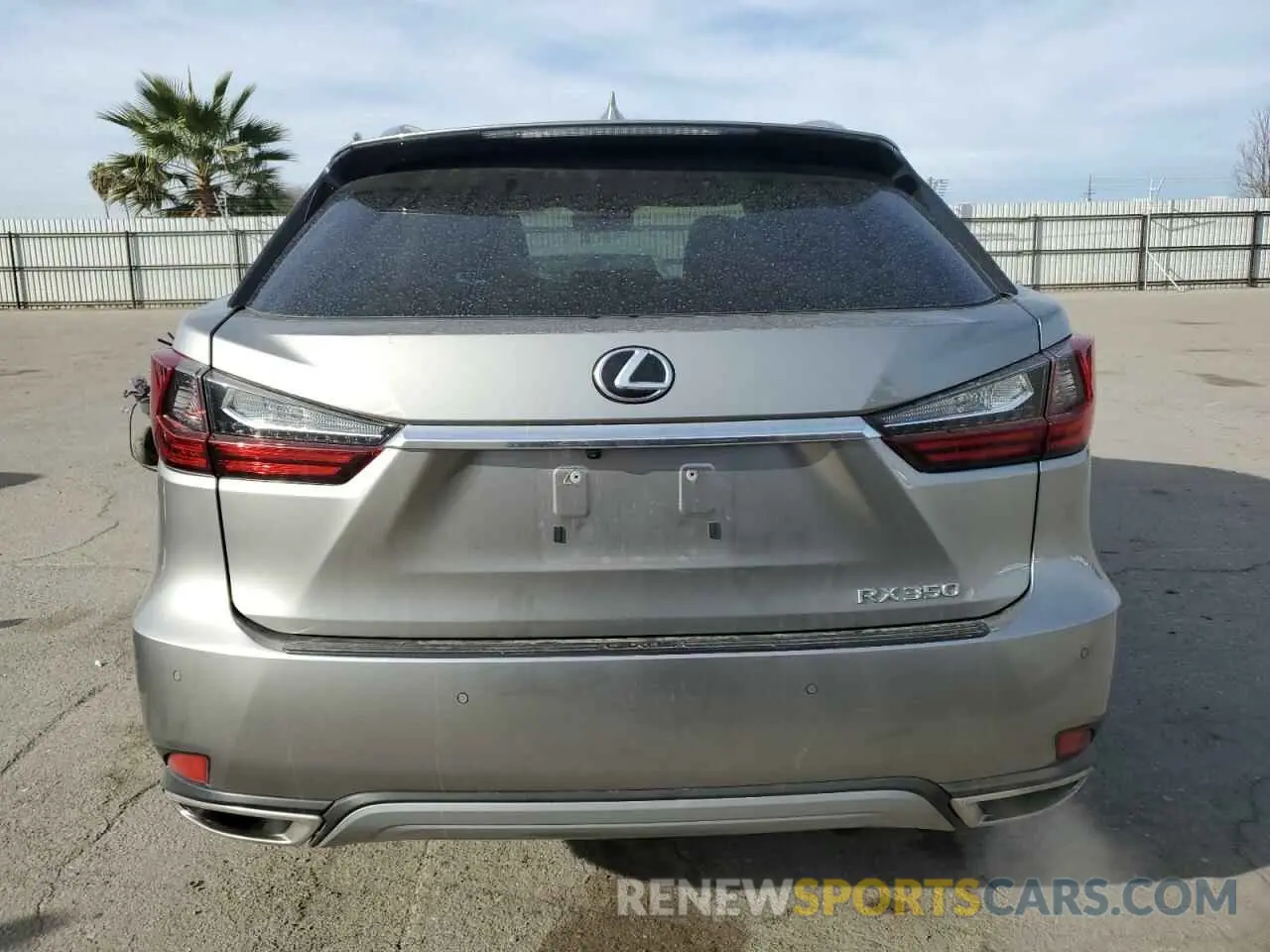 6 fotografías del automóvil dañado 2T2HZMDA7MC267100 LEXUS RX350 2021
