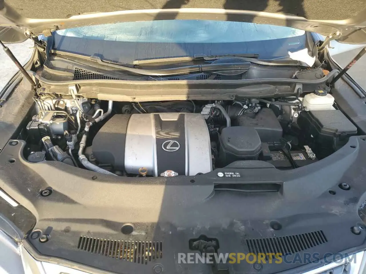 11 fotografías del automóvil dañado 2T2HZMDA7MC268750 LEXUS RX350 2021