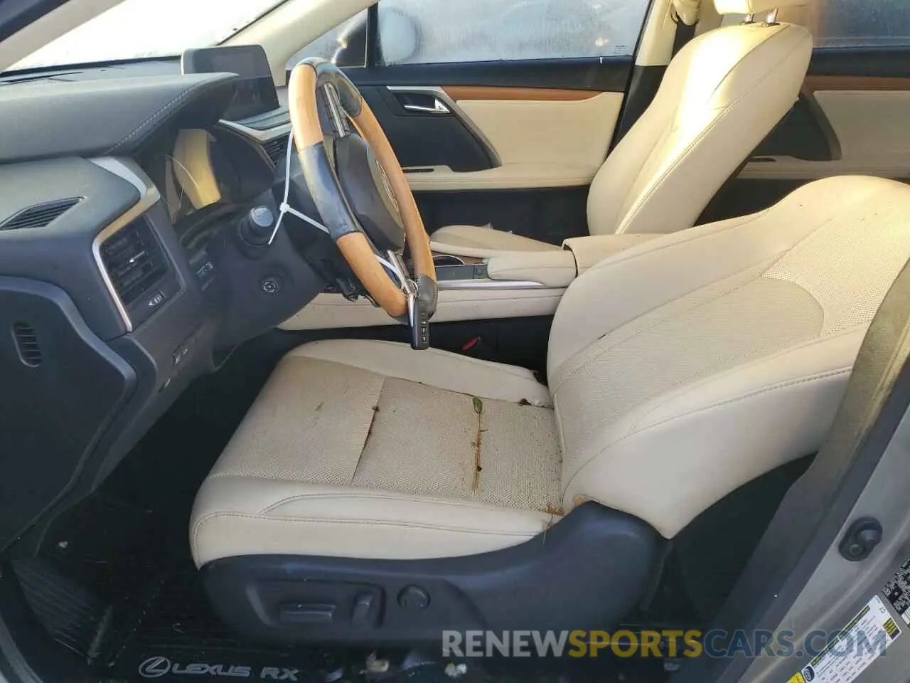7 fotografías del automóvil dañado 2T2HZMDA7MC268750 LEXUS RX350 2021
