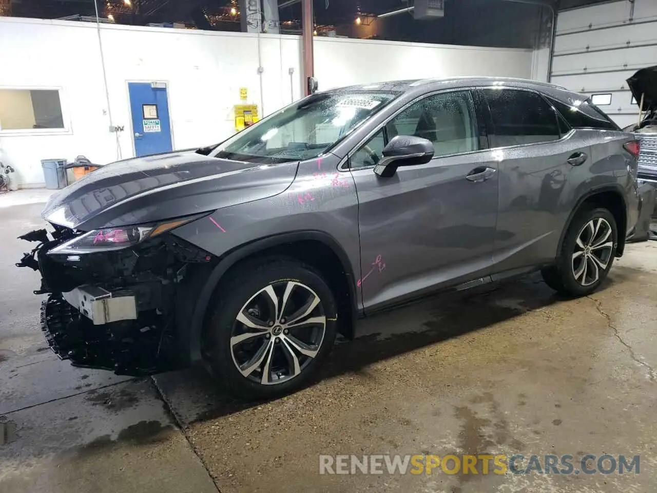 1 fotografías del automóvil dañado 2T2HZMDA7MC278601 LEXUS RX350 2021
