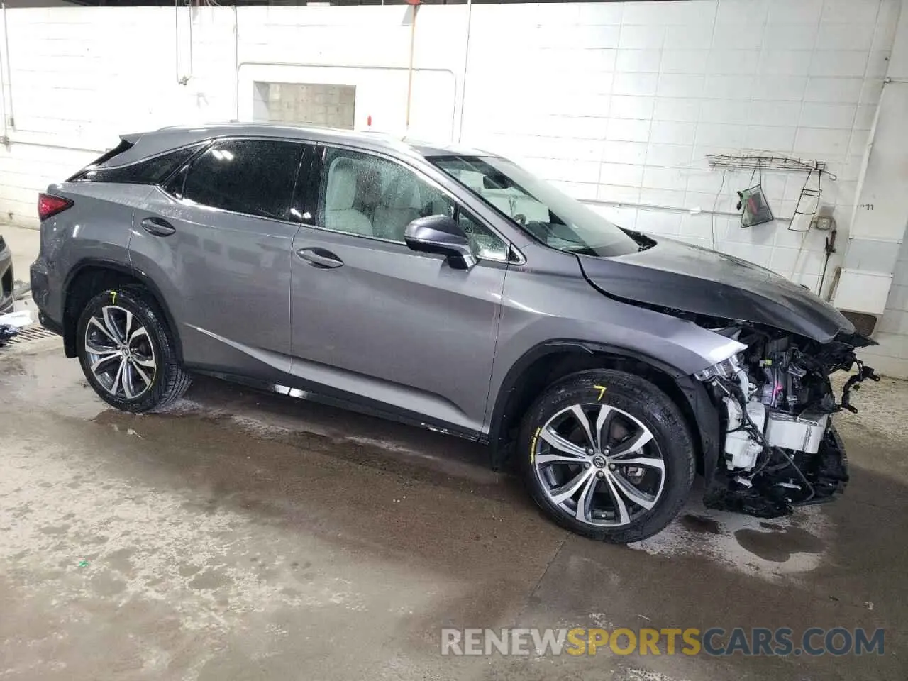 4 fotografías del automóvil dañado 2T2HZMDA7MC278601 LEXUS RX350 2021