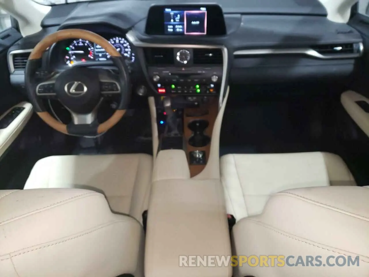 8 fotografías del automóvil dañado 2T2HZMDA7MC278601 LEXUS RX350 2021