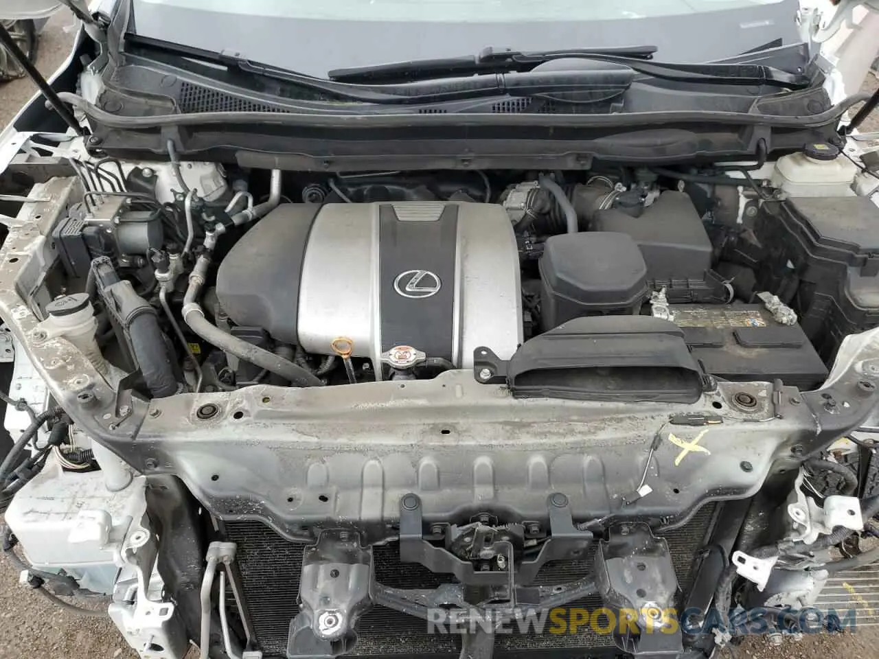 12 fotografías del automóvil dañado 2T2HZMDA7MC283040 LEXUS RX350 2021