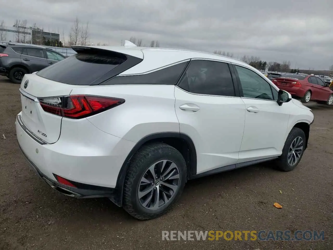 3 fotografías del automóvil dañado 2T2HZMDA7MC283040 LEXUS RX350 2021