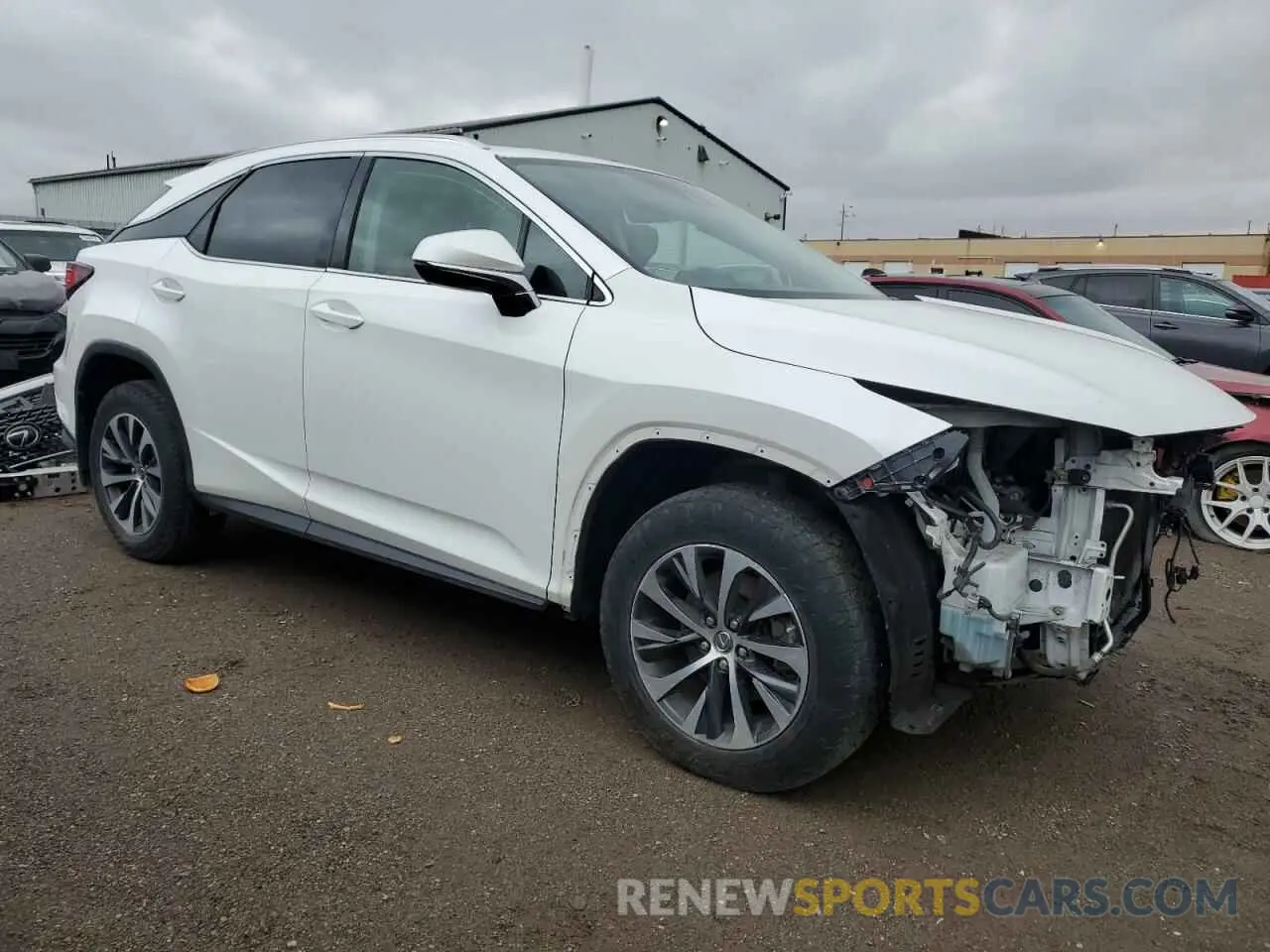 4 fotografías del automóvil dañado 2T2HZMDA7MC283040 LEXUS RX350 2021