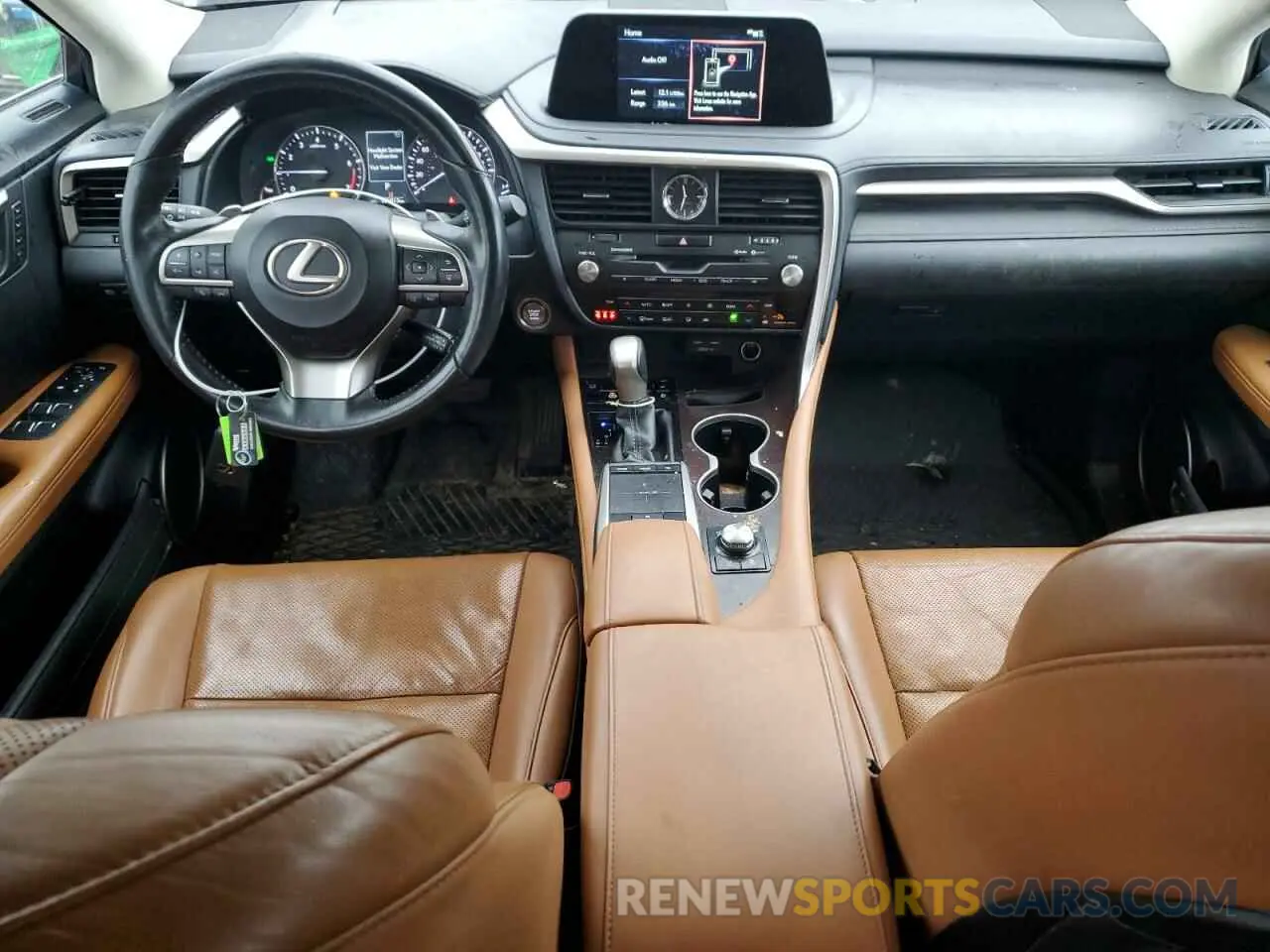 8 fotografías del automóvil dañado 2T2HZMDA7MC283040 LEXUS RX350 2021
