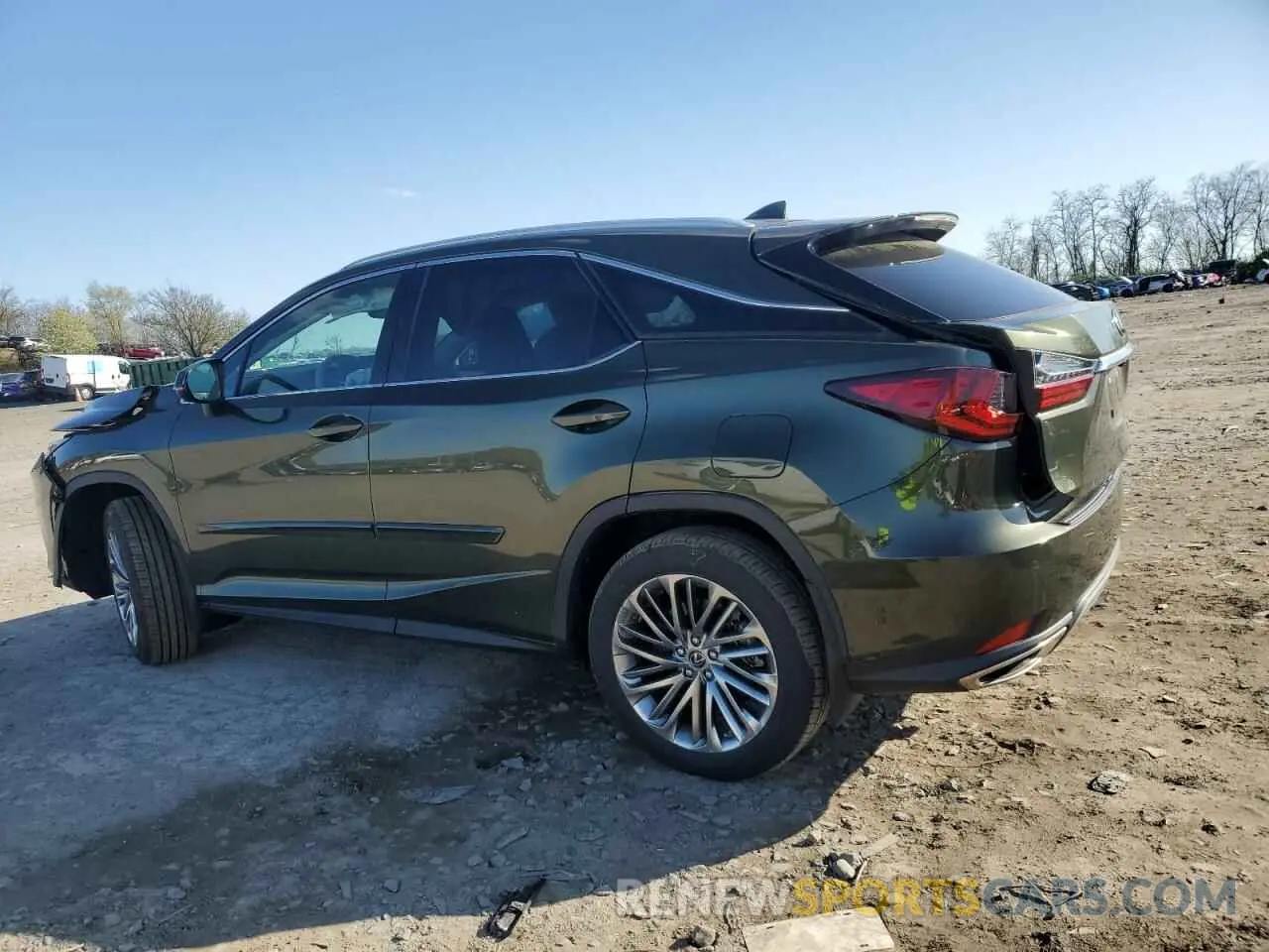 2 fotografías del automóvil dañado 2T2HZMDA8MC289428 LEXUS RX350 2021