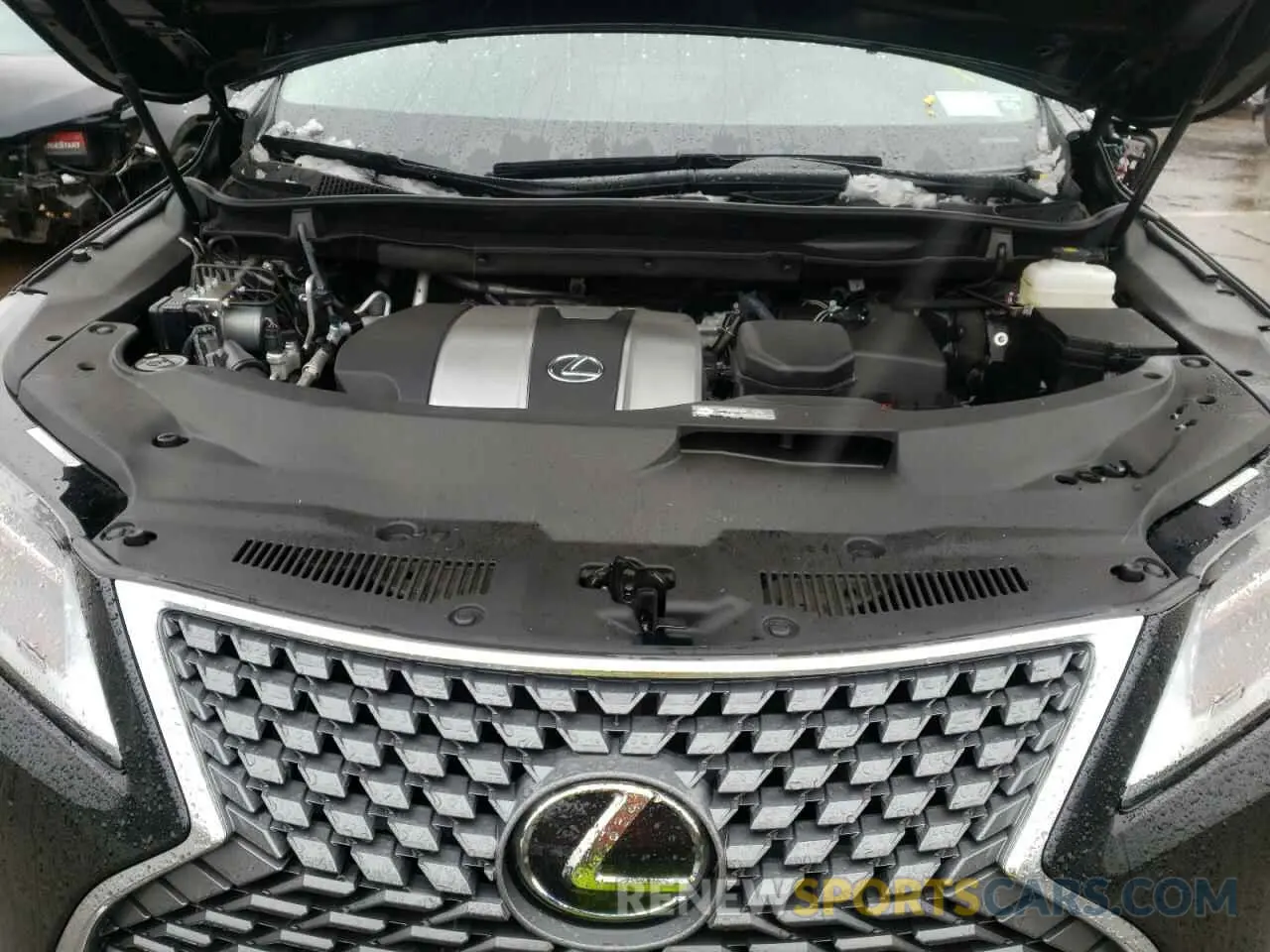 7 fotografías del automóvil dañado 2T2HZMDAXMC298812 LEXUS RX350 2021