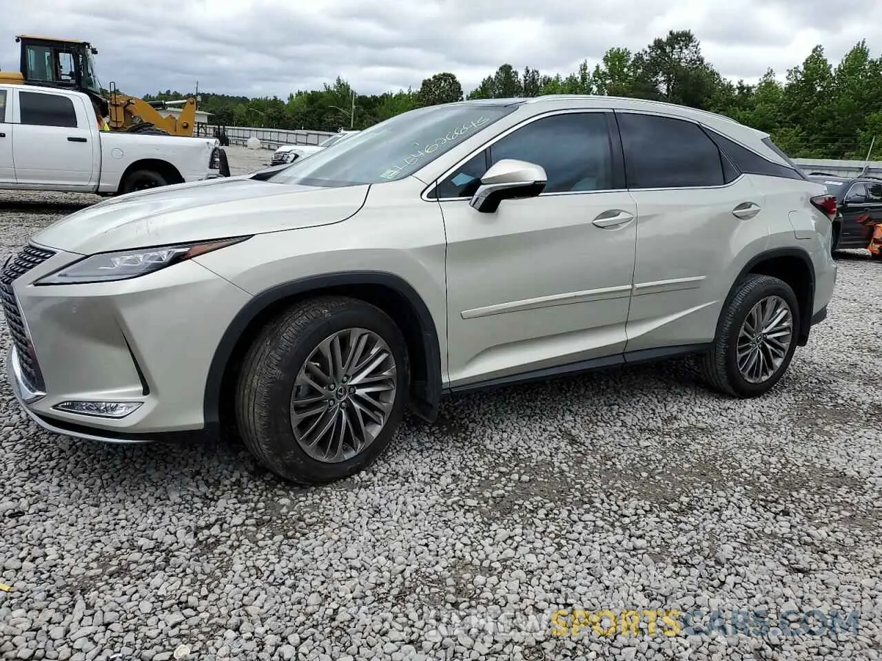 1 fotografías del automóvil dañado 2T2JZMAA4MC203103 LEXUS RX350 2021