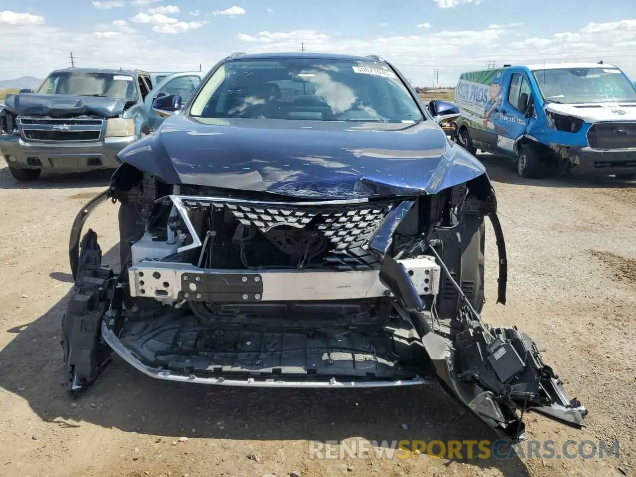 5 fotografías del automóvil dañado 2T2JZMAA6MC214894 LEXUS RX350 2021