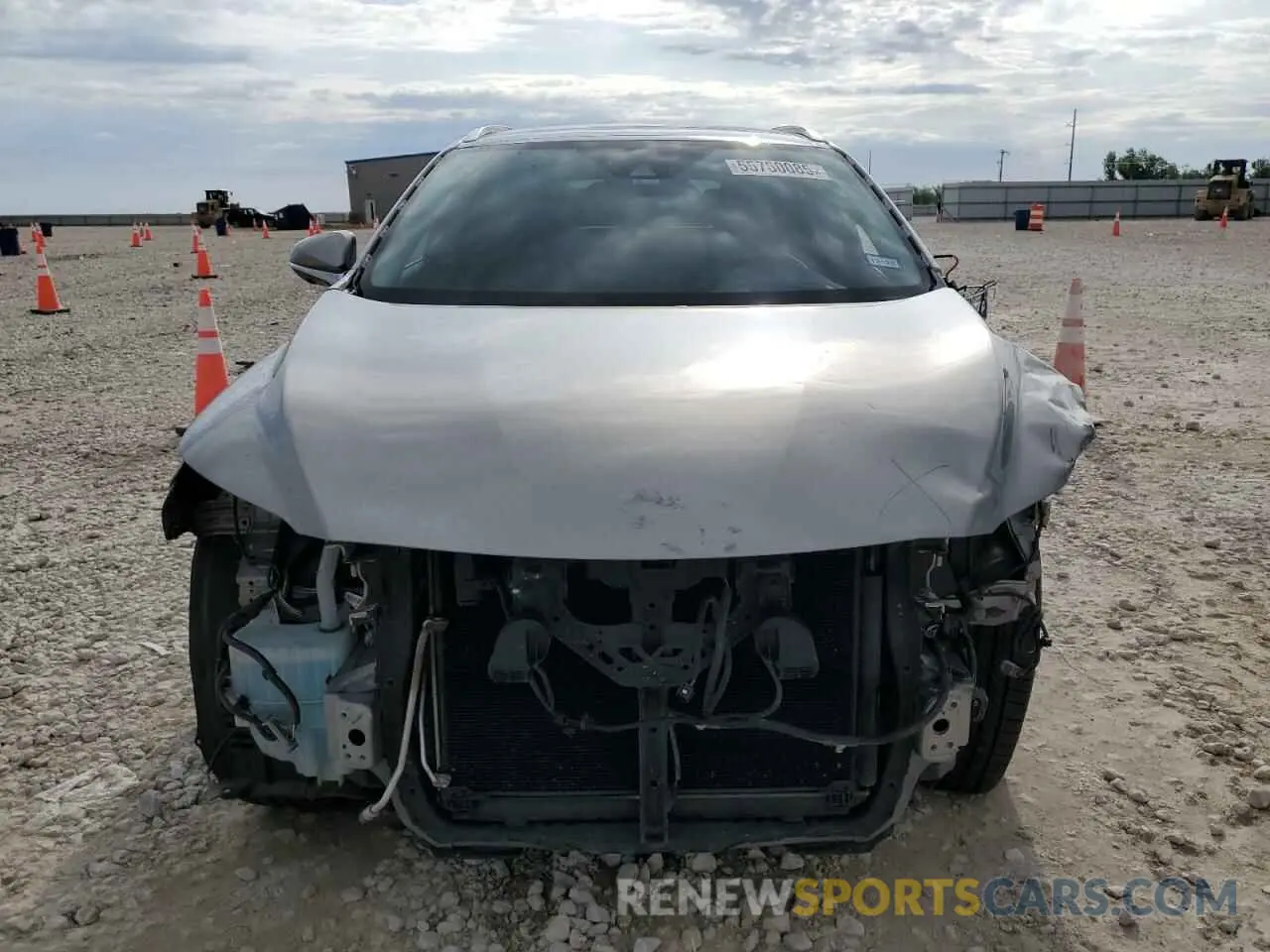 5 fotografías del automóvil dañado 2T2JZMAA7MC188225 LEXUS RX350 2021