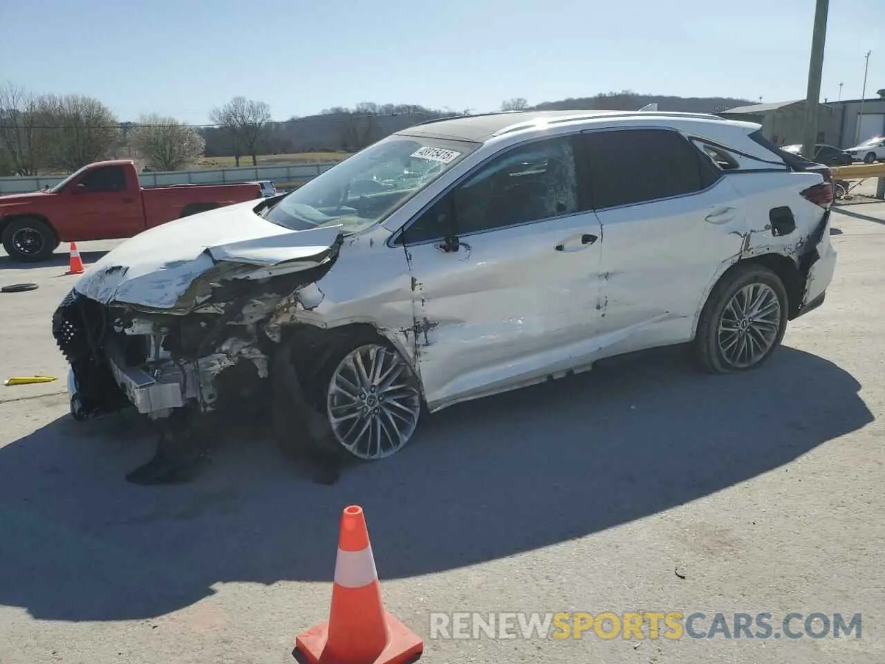 1 fotografías del automóvil dañado 2T2JZMDA1MC302358 LEXUS RX350 2021