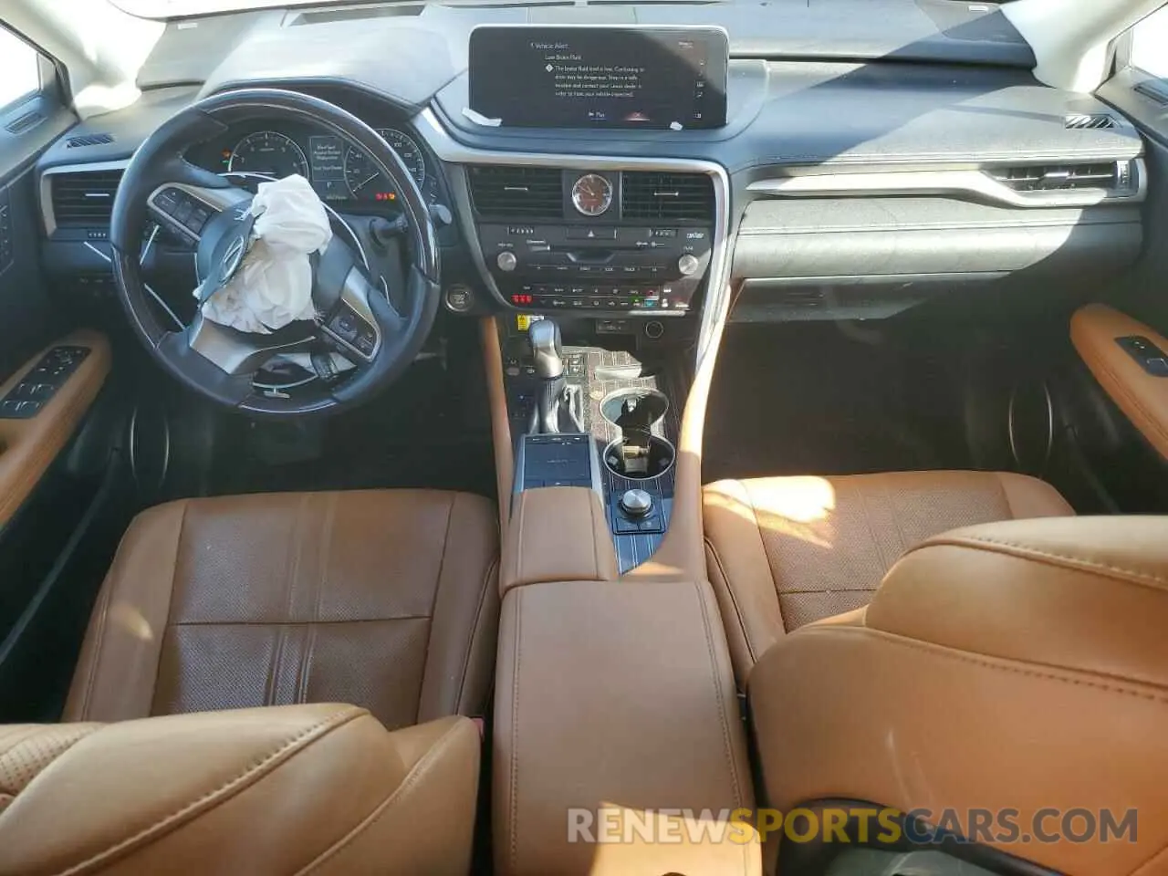 8 fotografías del automóvil dañado 2T2JZMDA1MC302358 LEXUS RX350 2021