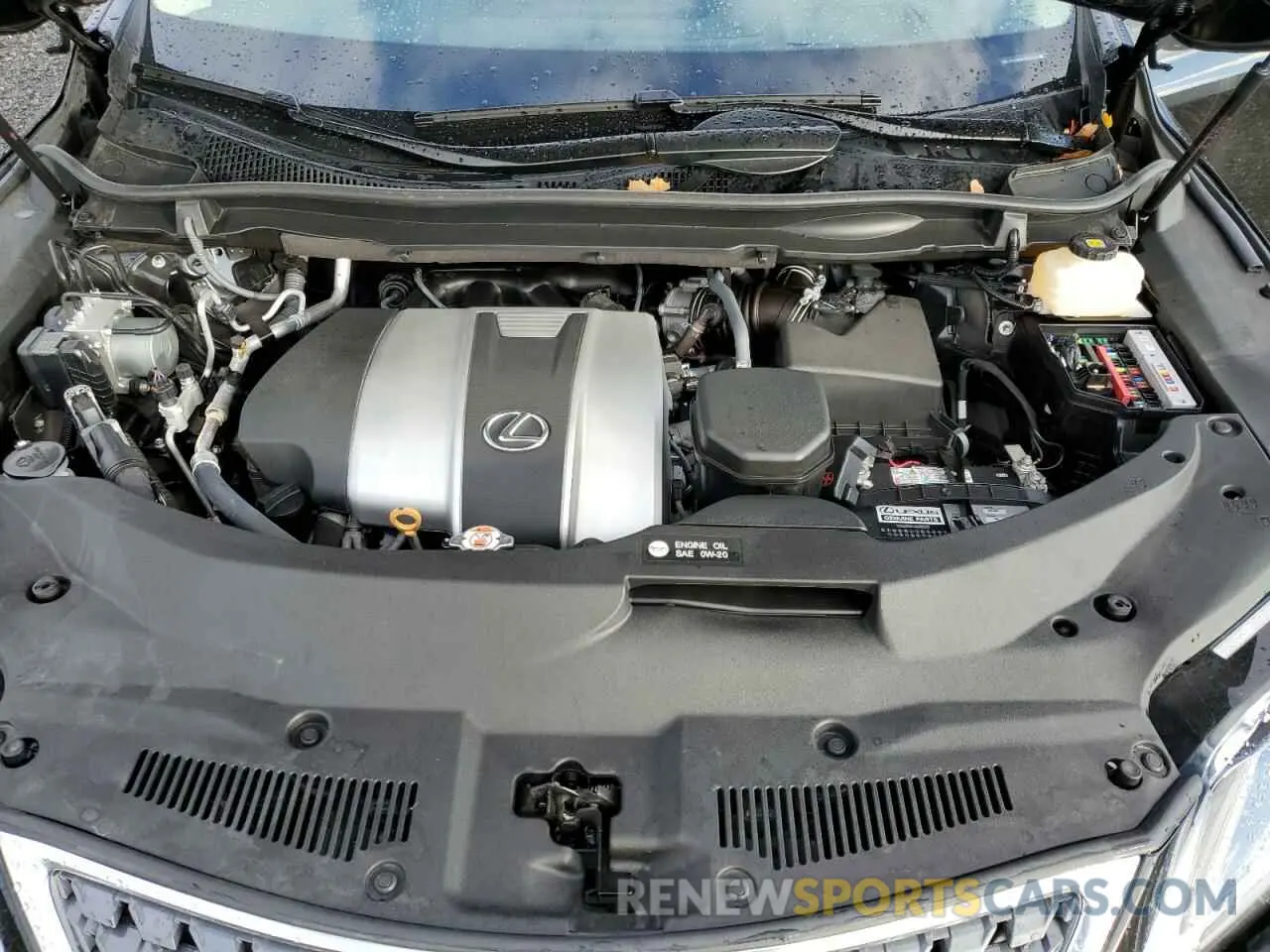 12 fotografías del automóvil dañado 2T2JZMDA9MC267536 LEXUS RX350 2021