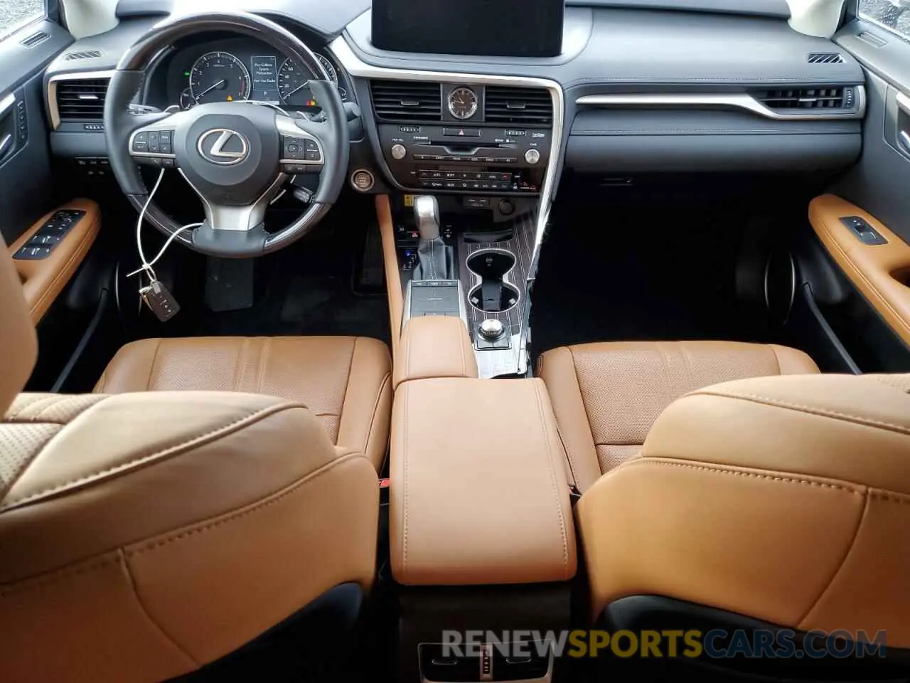 8 fotografías del automóvil dañado 2T2JZMDA9MC267536 LEXUS RX350 2021