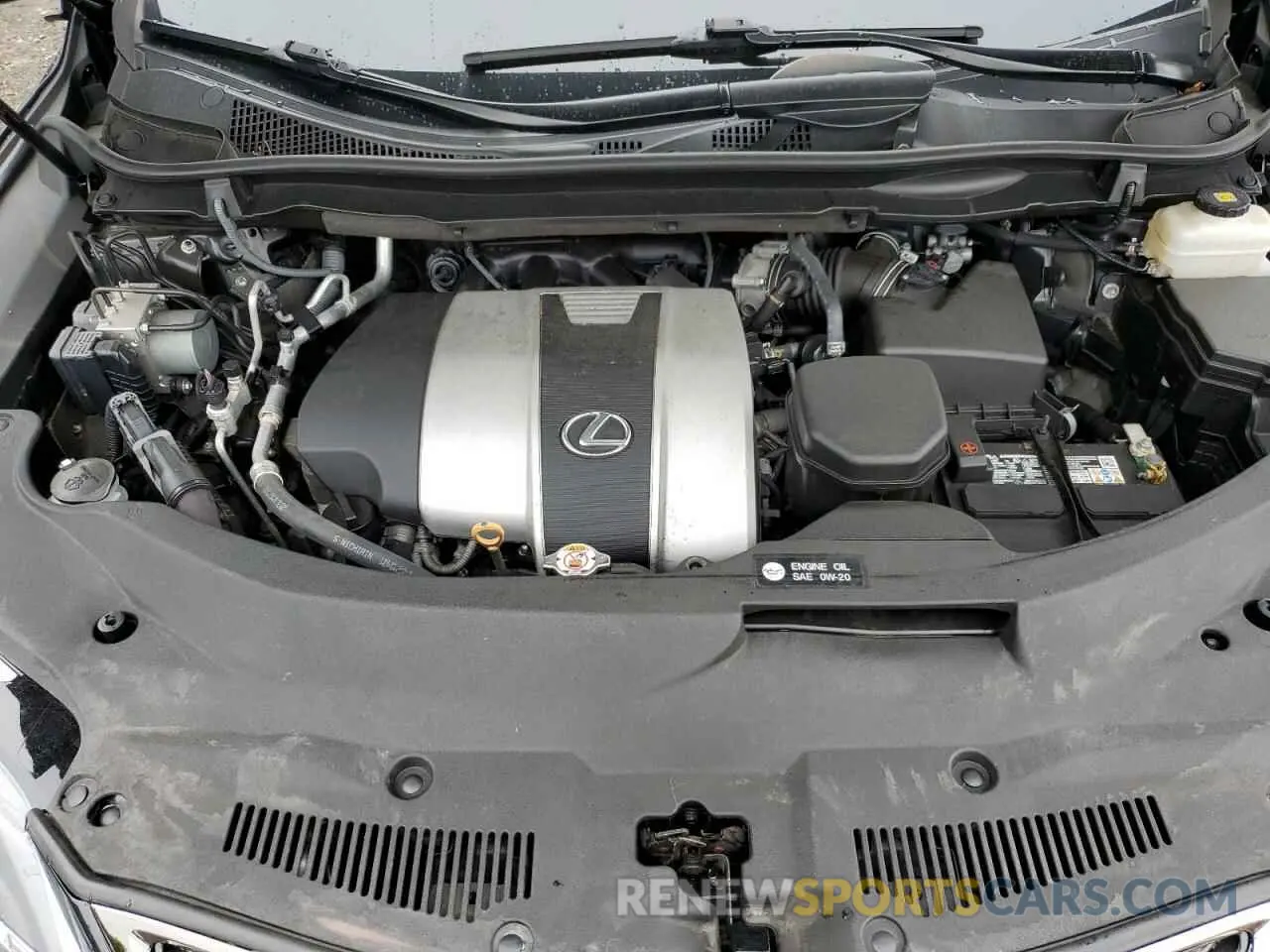 12 fotografías del automóvil dañado 2T2SZMDA1MC265025 LEXUS RX350 2021