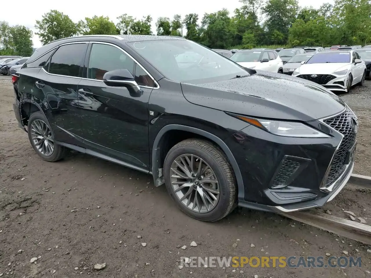 4 fotografías del automóvil dañado 2T2SZMDA1MC265025 LEXUS RX350 2021
