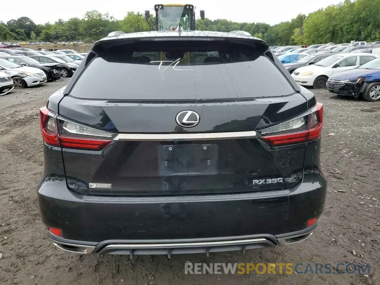 6 fotografías del automóvil dañado 2T2SZMDA1MC265025 LEXUS RX350 2021
