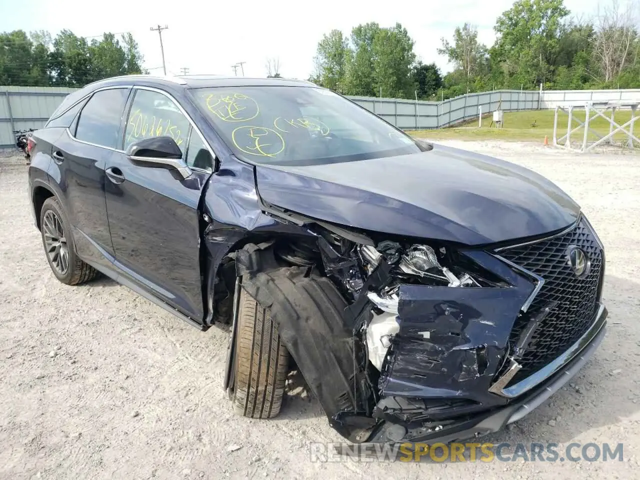 1 fotografías del automóvil dañado 2T2SZMDA3MC277290 LEXUS RX350 2021