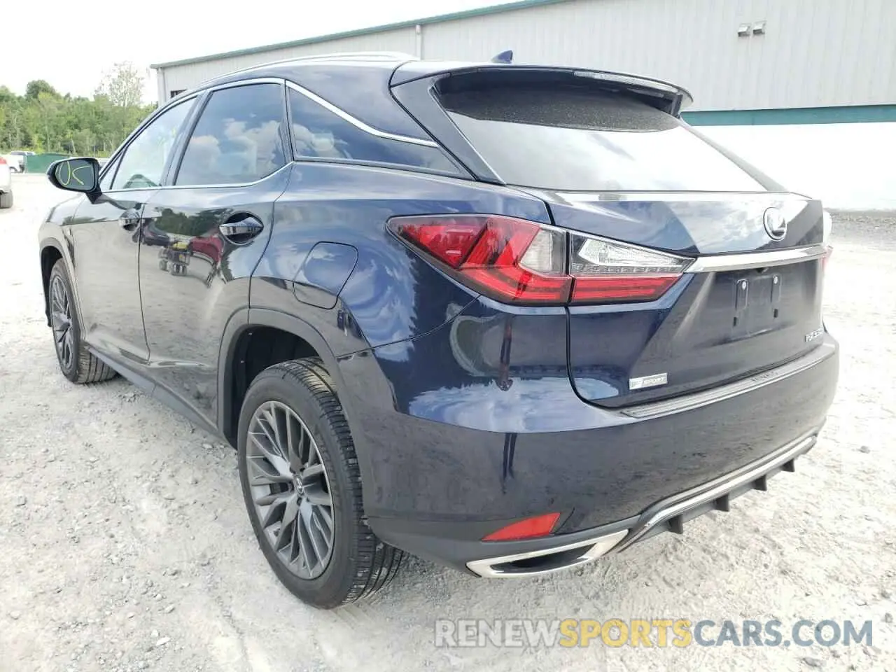 3 fotografías del automóvil dañado 2T2SZMDA3MC277290 LEXUS RX350 2021