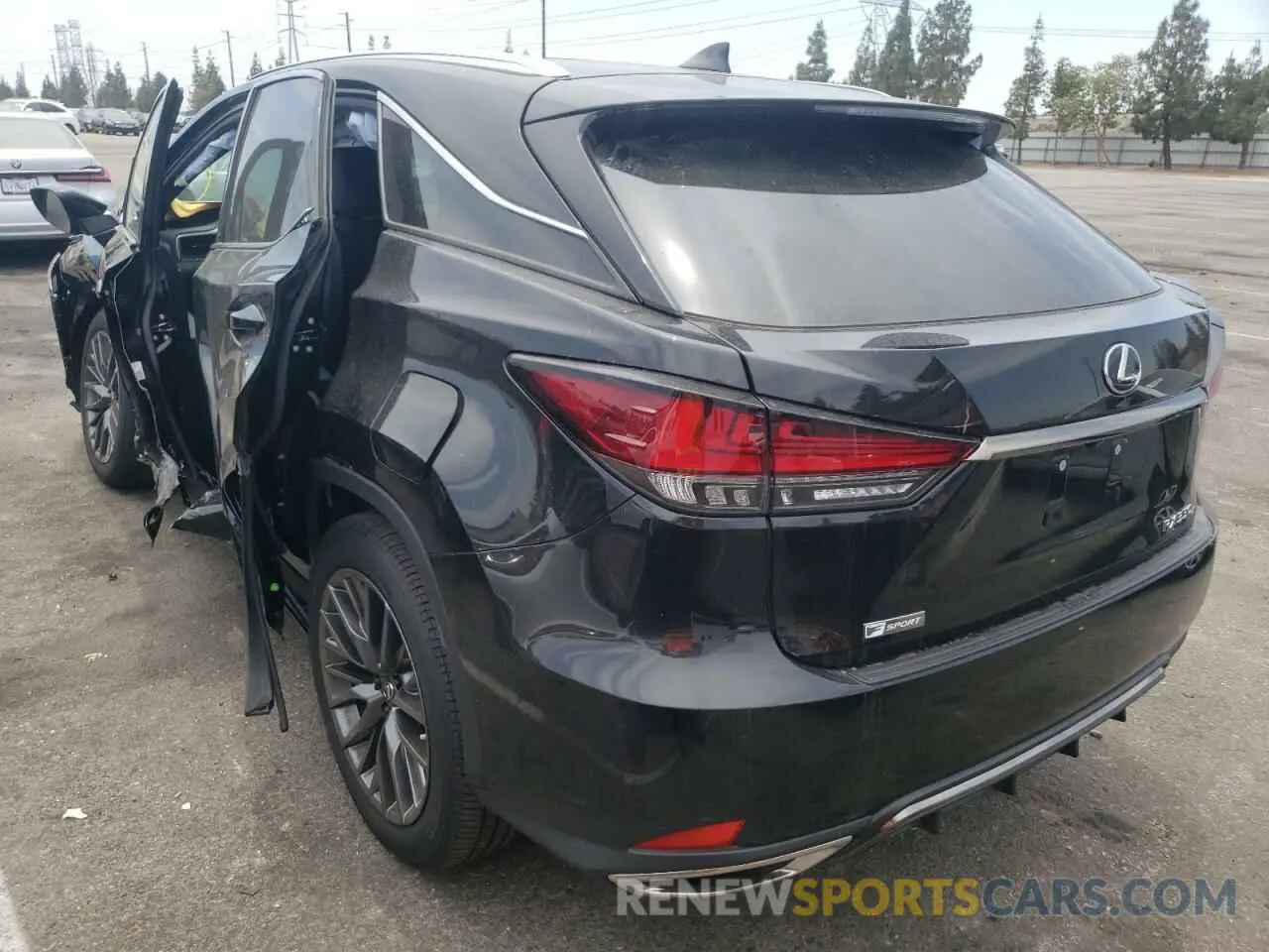 3 fotografías del automóvil dañado 2T2YZMDA8MC285220 LEXUS RX350 2021