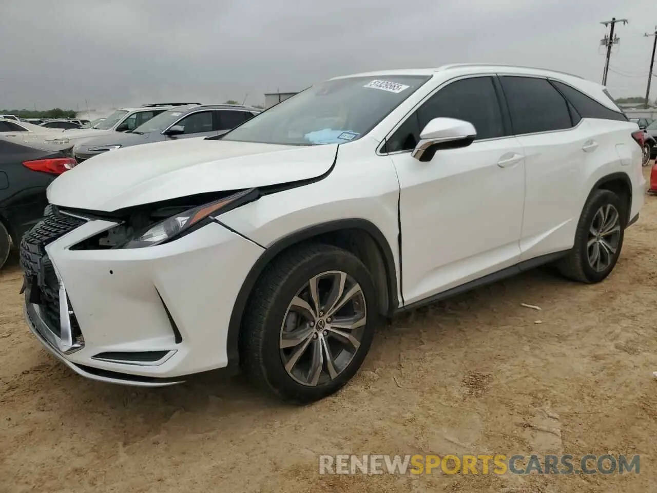 1 fotografías del automóvil dañado JTJHZKEA2M2020568 LEXUS RX350 2021