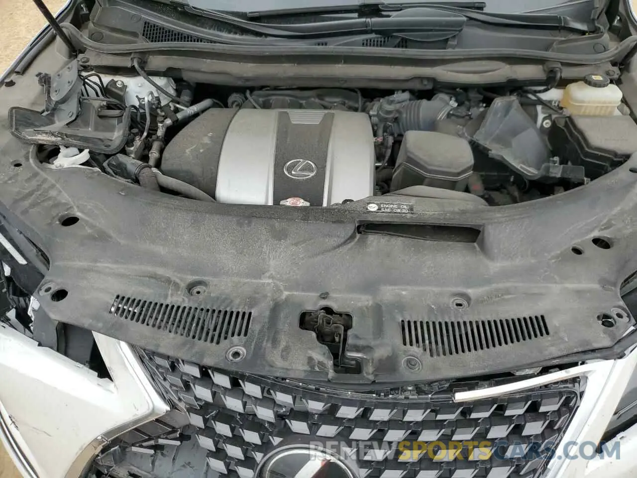 12 fotografías del automóvil dañado JTJHZKEA2M2020568 LEXUS RX350 2021