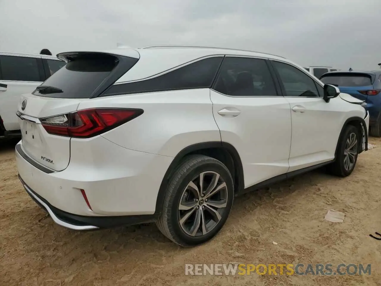 3 fotografías del automóvil dañado JTJHZKEA2M2020568 LEXUS RX350 2021