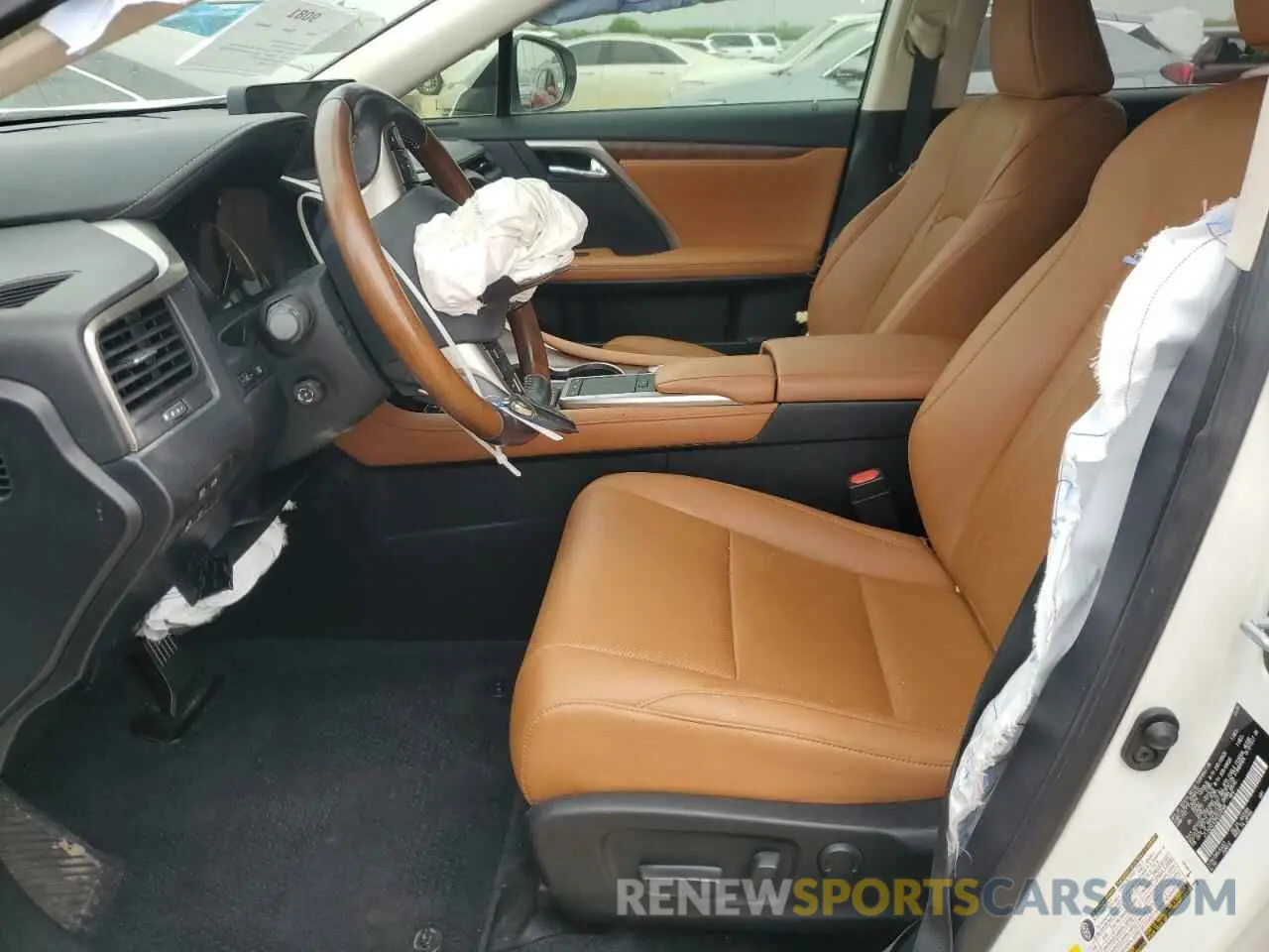 7 fotografías del automóvil dañado JTJHZKEA2M2020568 LEXUS RX350 2021