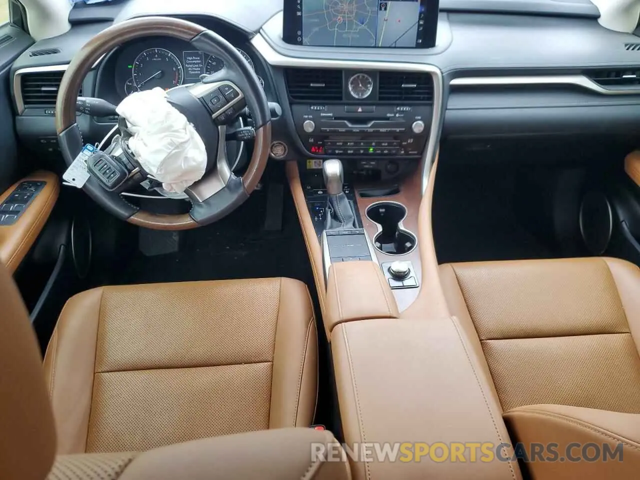 8 fotografías del automóvil dañado JTJHZKEA2M2020568 LEXUS RX350 2021