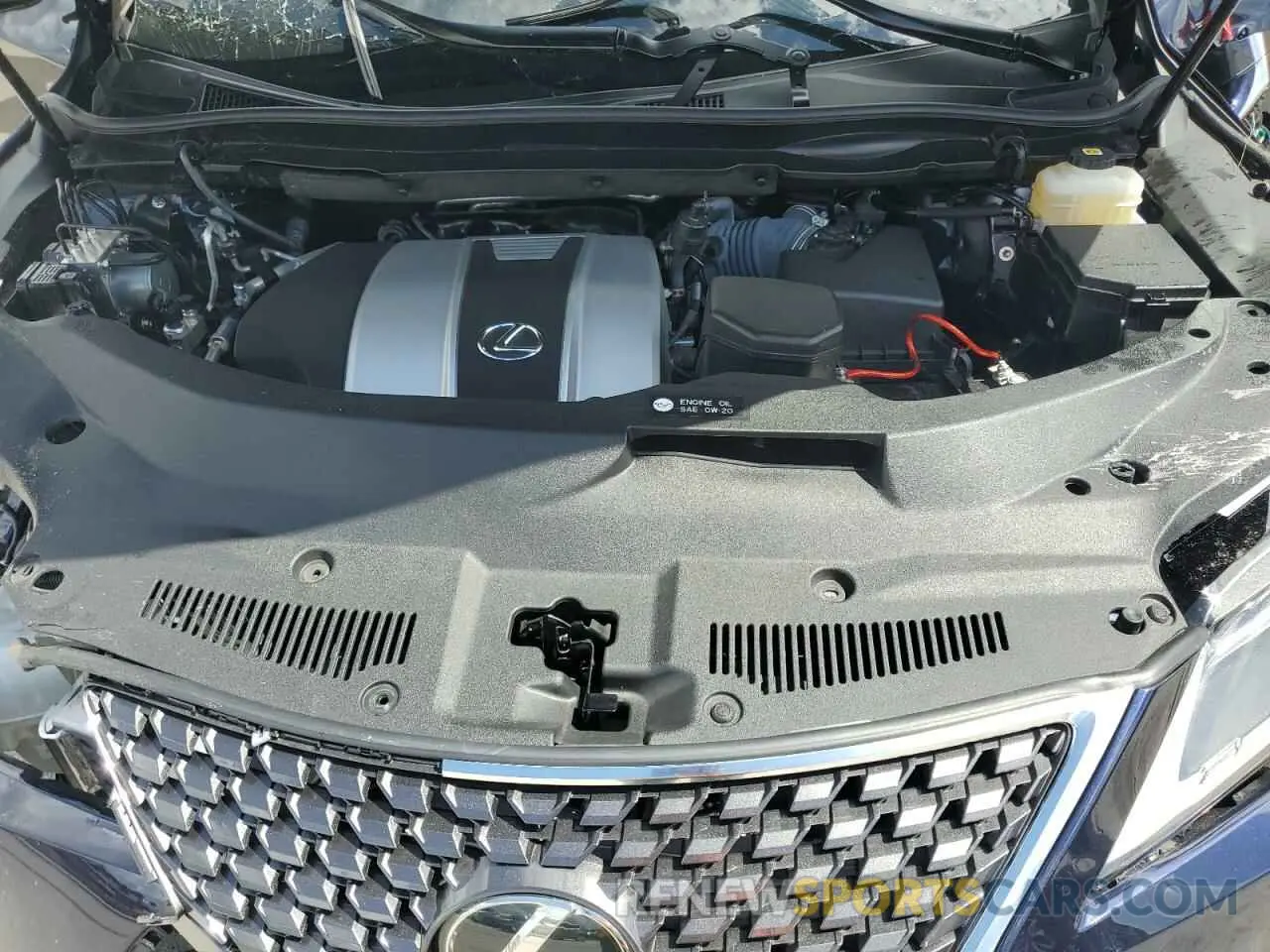 12 fotografías del automóvil dañado JTJHZKEA2M2022627 LEXUS RX350 2021