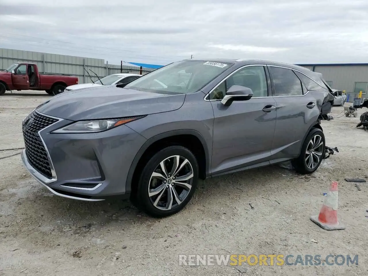 1 fotografías del automóvil dañado JTJHZKEA4M2018613 LEXUS RX350 2021