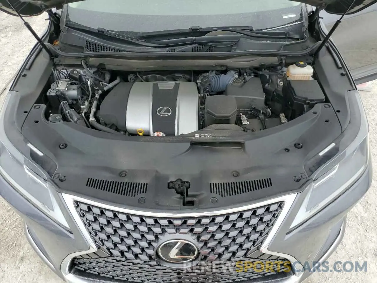 12 fotografías del automóvil dañado JTJHZKEA4M2018613 LEXUS RX350 2021