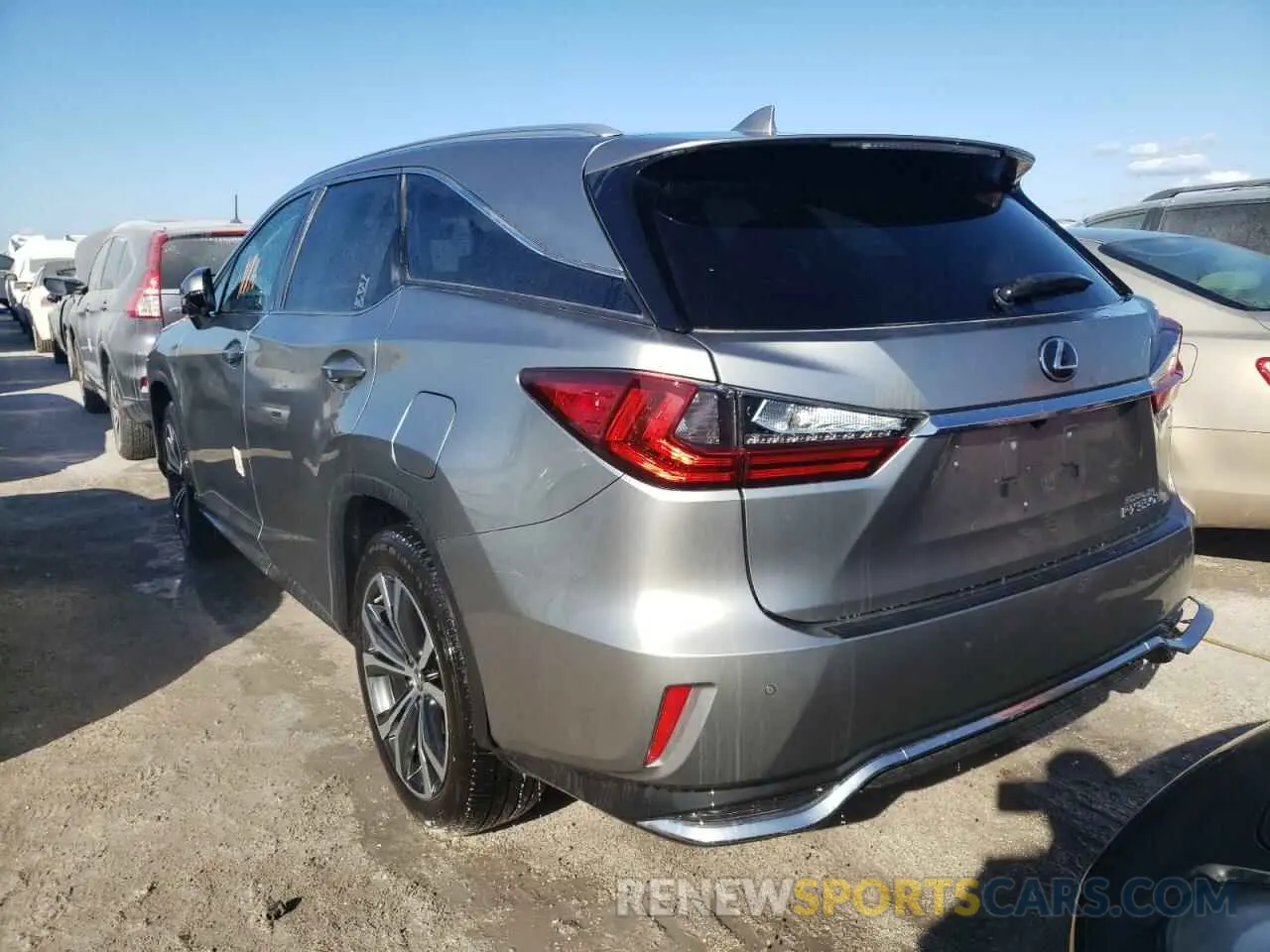 3 fotografías del automóvil dañado JTJHZKEA7M2019383 LEXUS RX350 2021