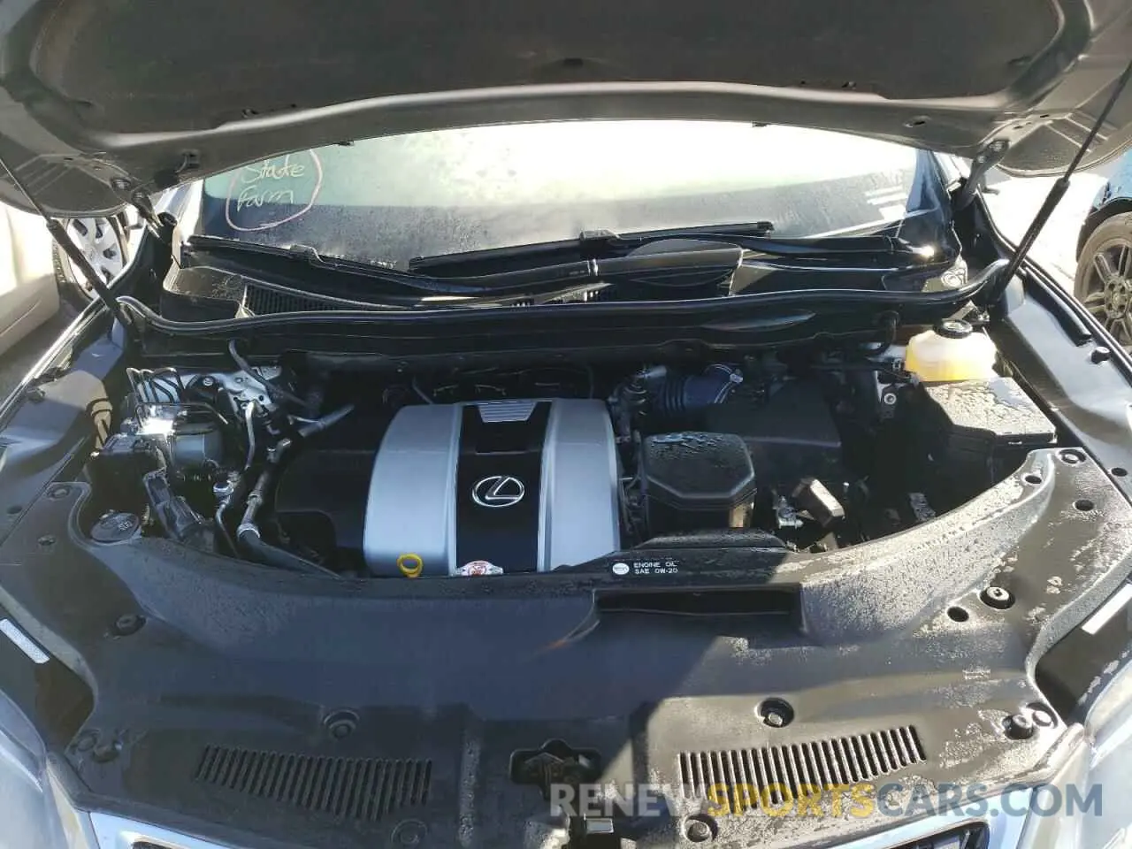 7 fotografías del automóvil dañado JTJHZKEA7M2019383 LEXUS RX350 2021