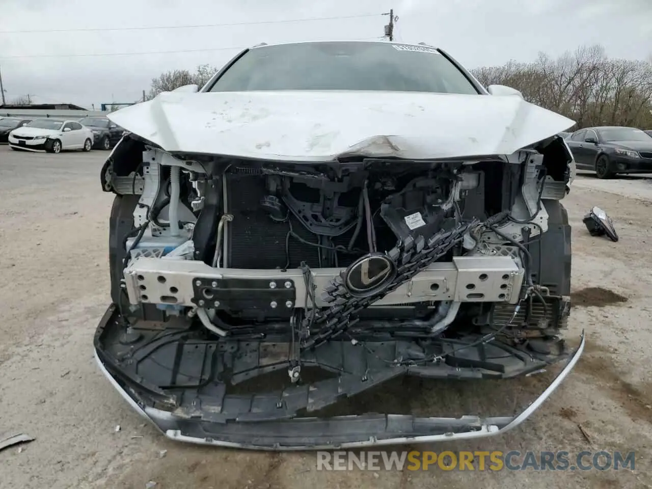 5 fotografías del automóvil dañado JTJHZKEA9M2022530 LEXUS RX350 2021